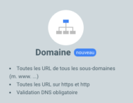 Search console domaine